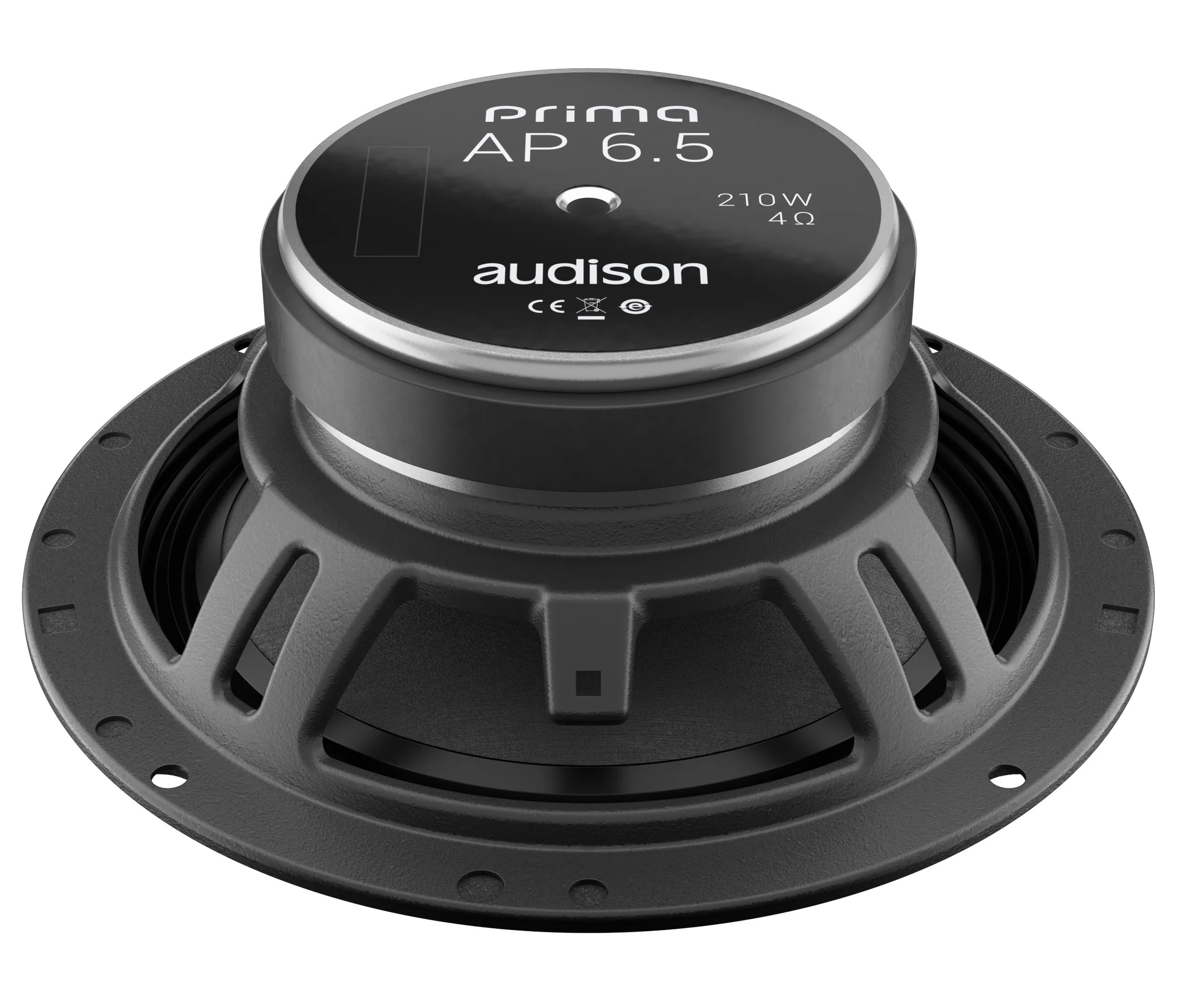 正規品 新品 audison AP5 5インチ 13cmウーファー Audison Prima AUAP6.5Ohm2 Woofer 16,5cm 2Ω - AutoSound24