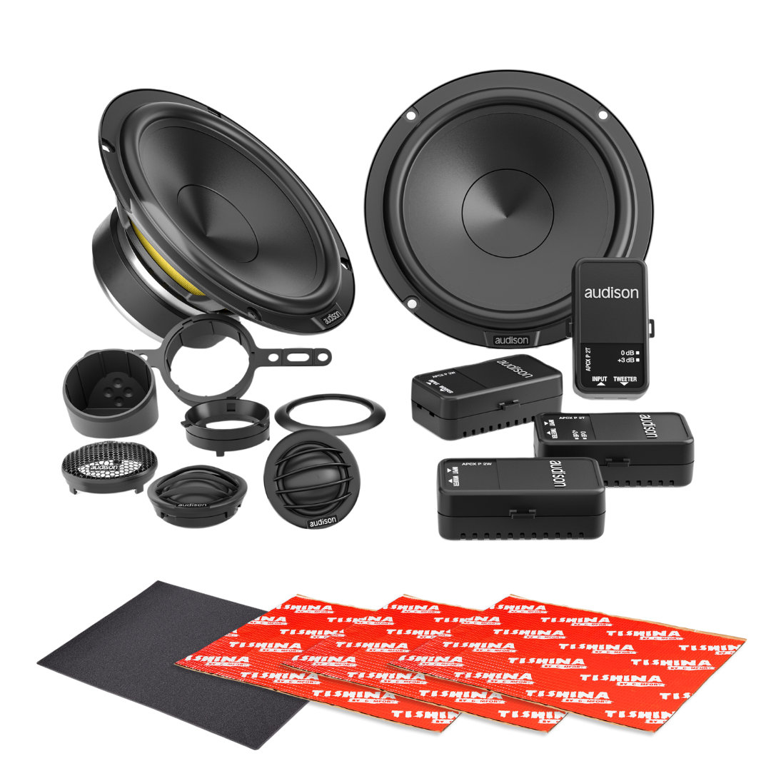 ᜊぷりんᜊ Audison AUAPK165P 2-Weg Componentenset 16,5 cm - AutoSound24
